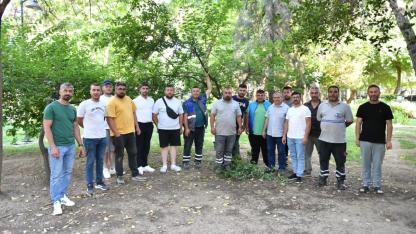 Park ve bahçeler müdürlüğünde eğitim çalışmaları sürüyor