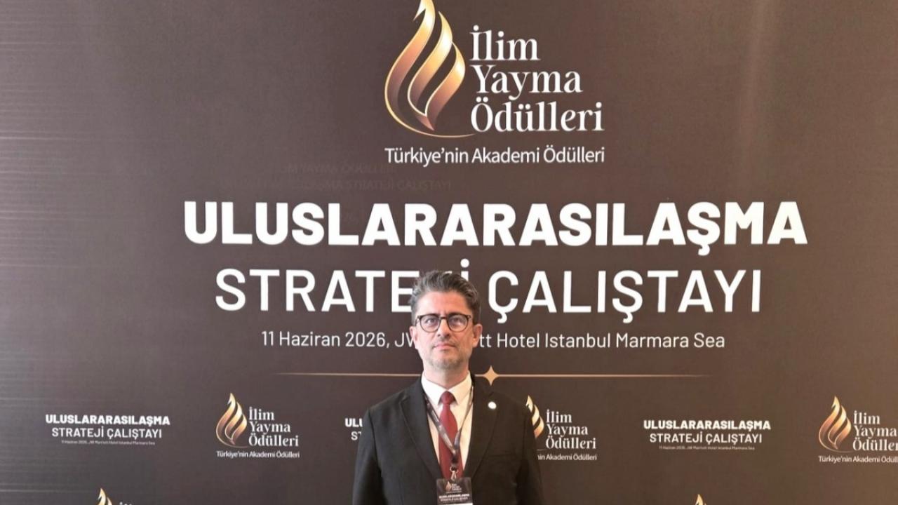 Rektör Erenoğlu, ilim yayma ödülleri uluslararasılaşma strateji çalıştayı’na katıldı