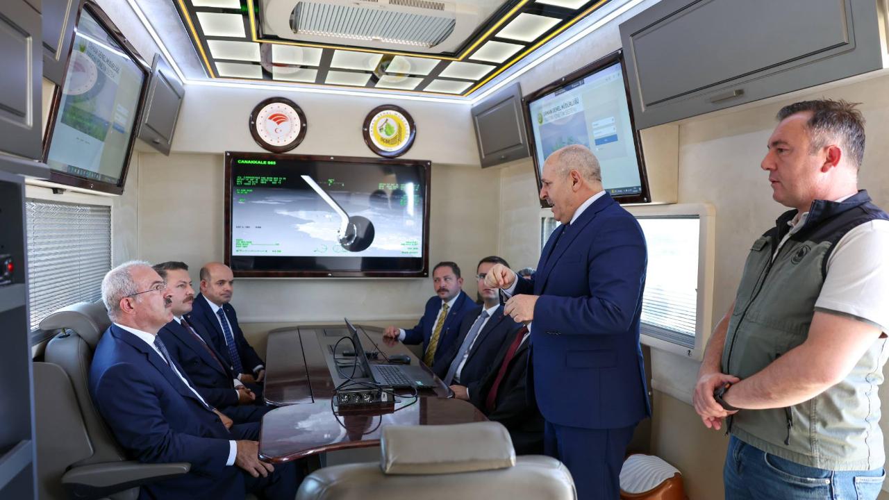 Yangın Yönetim Merkezi'nde önemli toplantı; Yangın tedbirleri ele alındı