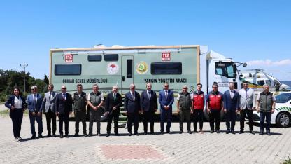 Yangın Yönetim Merkezi'nde önemli toplantı