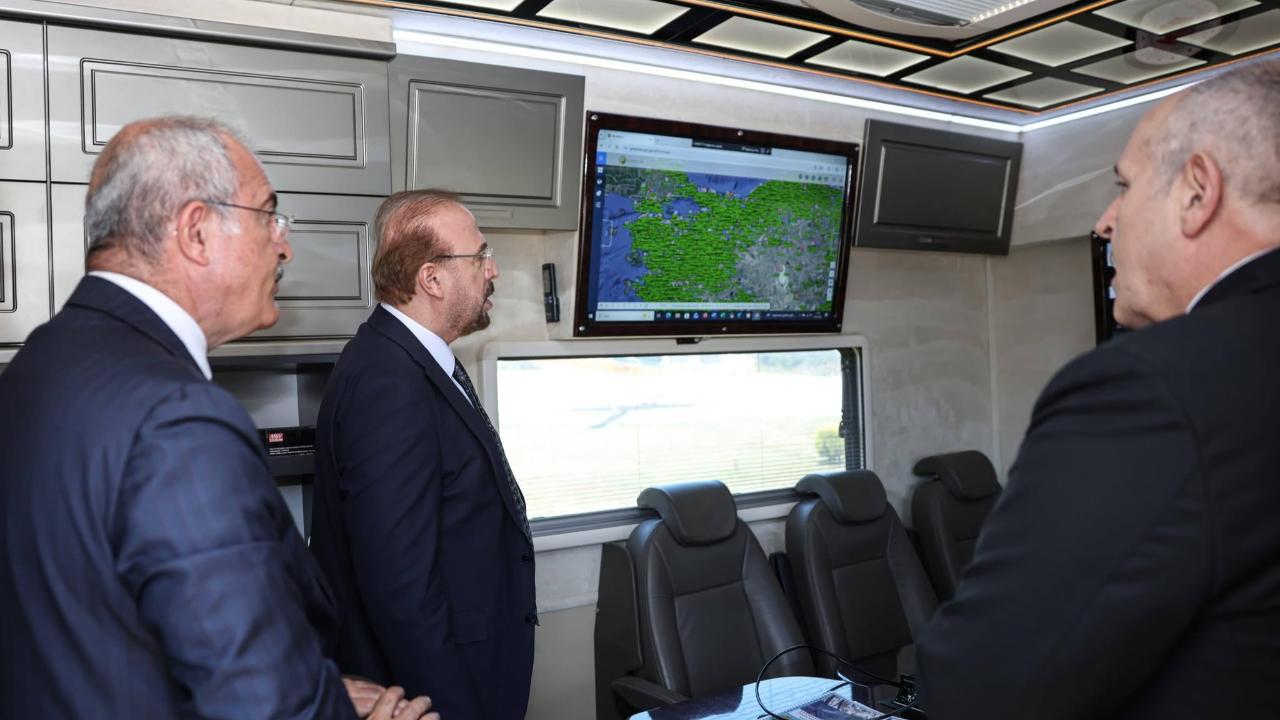 Yangın Yönetim Merkezi'nde önemli toplantı