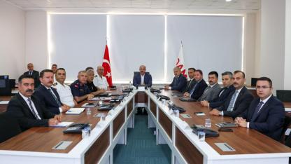 Çanakkale’de güvenlik ve asayiş toplantısı gerçekleştirildi