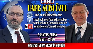 Bakış Açısı Programının konuğu Bozcaada Belediye Başkanı Yılmaz